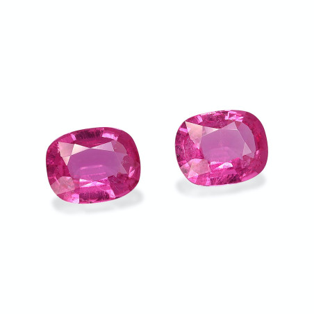 Rubellite taille COUSSIN Fuscia Pink 1.93 carats