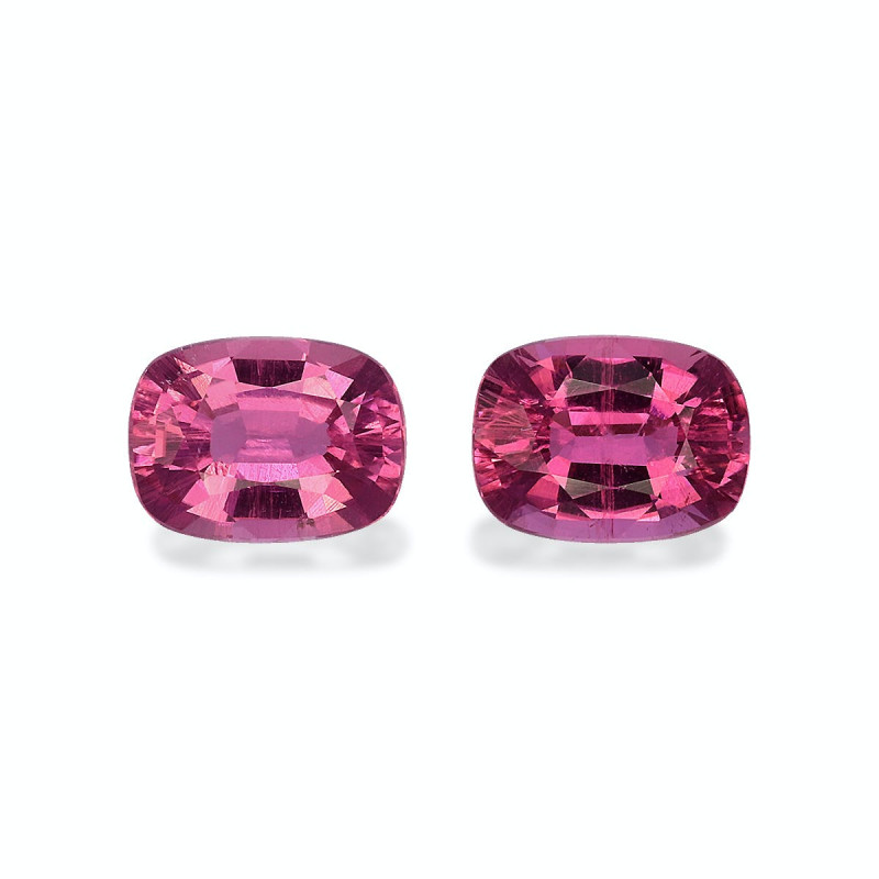 CUSHION-cut Rubellite Tourmaline Fuscia Pink 2.30 carats
