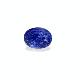 蓝宝石 taille 椭圆形 蓝色 3.03 carats