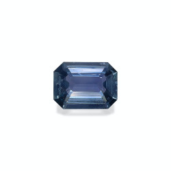 蓝宝石 taille 矩形的 牛仔蓝 2.96 carats