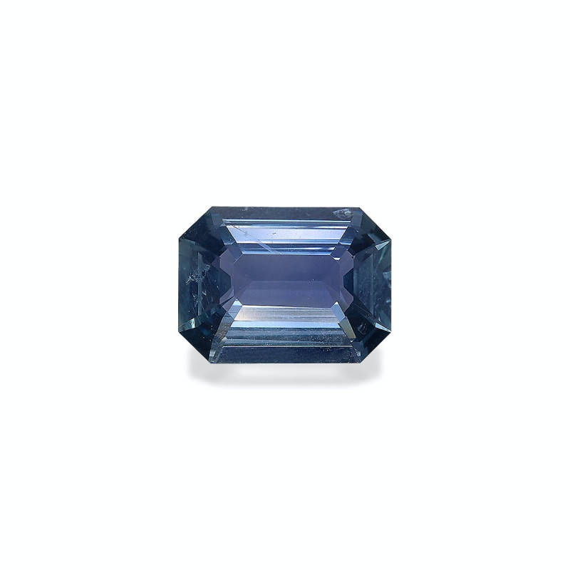 Saphir bleu taille RECTANGULARE Denim Blue 2.96 carats