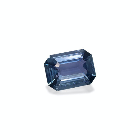 Saphir bleu taille RECTANGULARE Denim Blue 2.96 carats