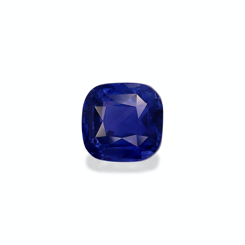 CUSHION-cut Blue Sapphire Navy Blue 4.01 carats