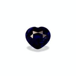 HEART-cut Blue Sapphire...