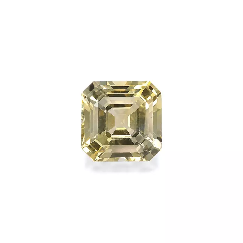 SQUARE-cut Yellow Sapphire Daffodil Yellow 5.16 carats