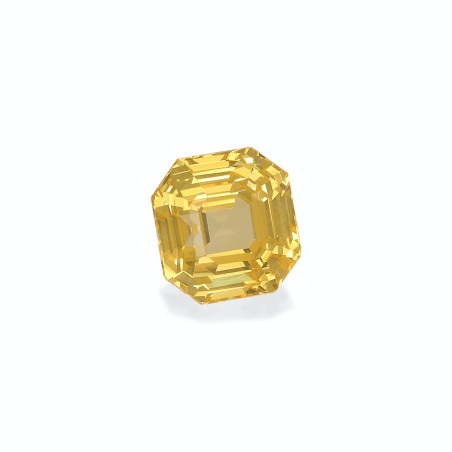 Gelber Saphir lengte QUADRAT Gelb 8.65 karaten
