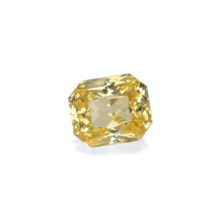 黄色蓝宝石 taille 矩形的 黄色 5.64 carats