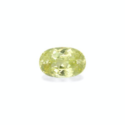 Chrysoberyl OVALE snit Lemon Yellow 5,79 karaat