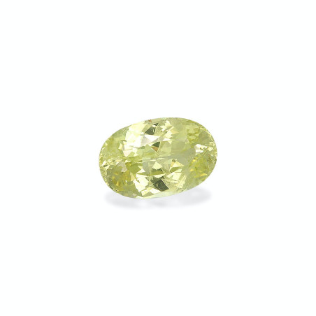Crisoberilo taille OVALE Lemon Yellow 5.79 carats