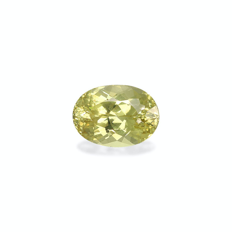 Chrysoberyl taille OVALE Lemon Yellow 3.20 carats