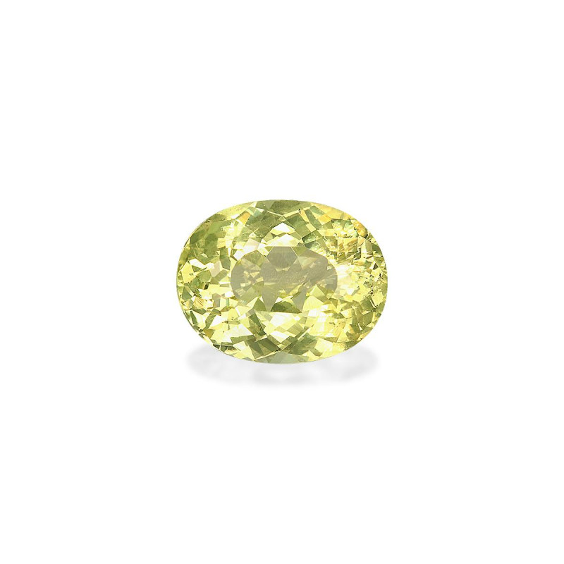 Chrysoberyl taille OVALE Lemon Yellow 2.51 carats