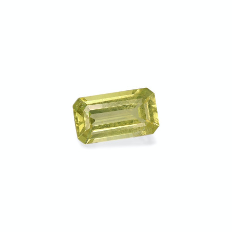 Chrysoberyll lengte RECHTECKIG Zitronengelb 1.67 karaten
