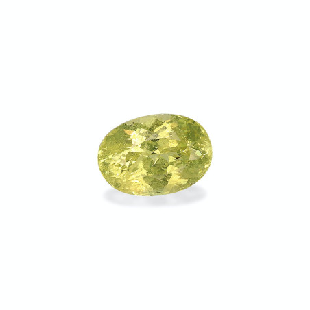 Chrysoberyl taille OVALE Lemon Yellow 2.14 carats
