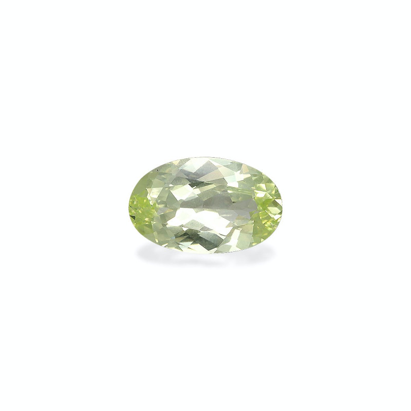 Chrysoberyl taille OVALE Lemon Yellow 2.46 carats