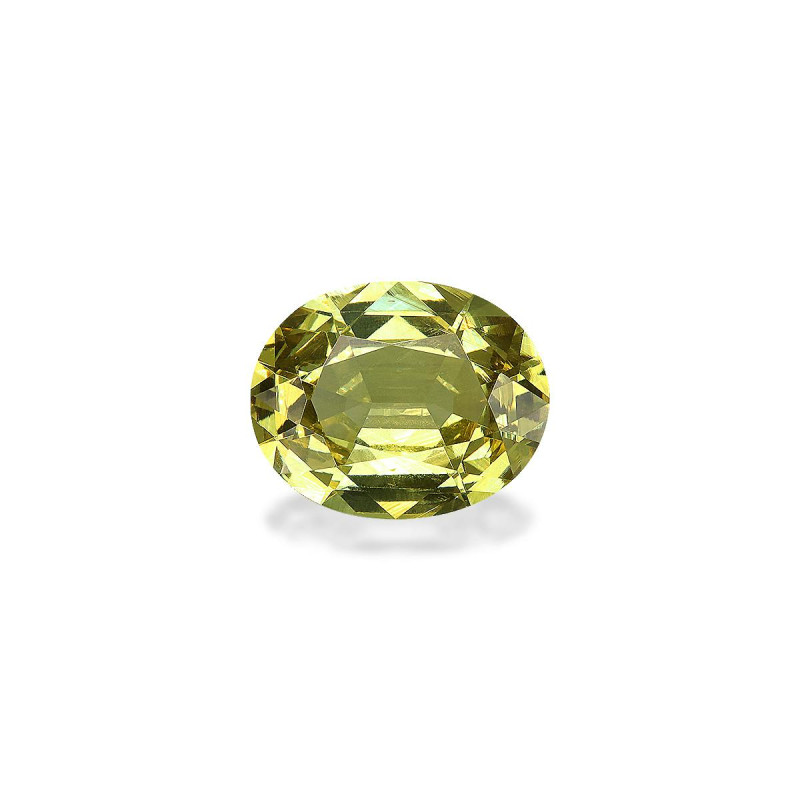 OVAL-cut Grossular Garnet Lemon Yellow 4.75 carats