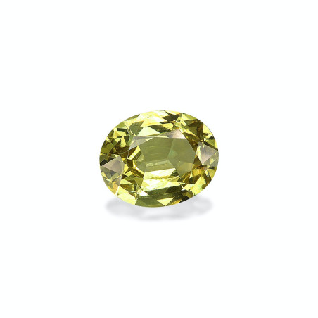 石榴石 taille 椭圆形 柠檬黄 4.75 carats