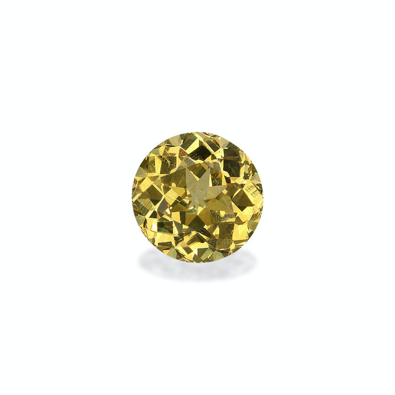 Granate Grosularia taille ROND Daffodil Yellow 4.74 carats