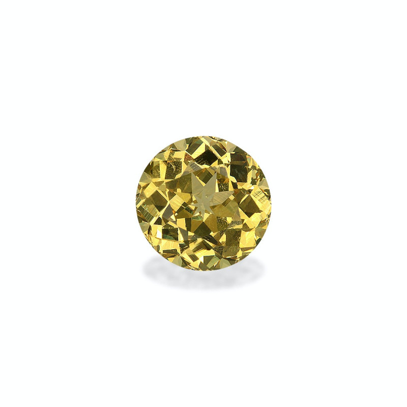 Grandite taille ROND Daffodil Yellow 4.74 carats