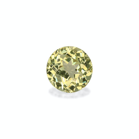 Grossular Granat lengte RUNDEN Daffodil Yellow 3.82 karaten