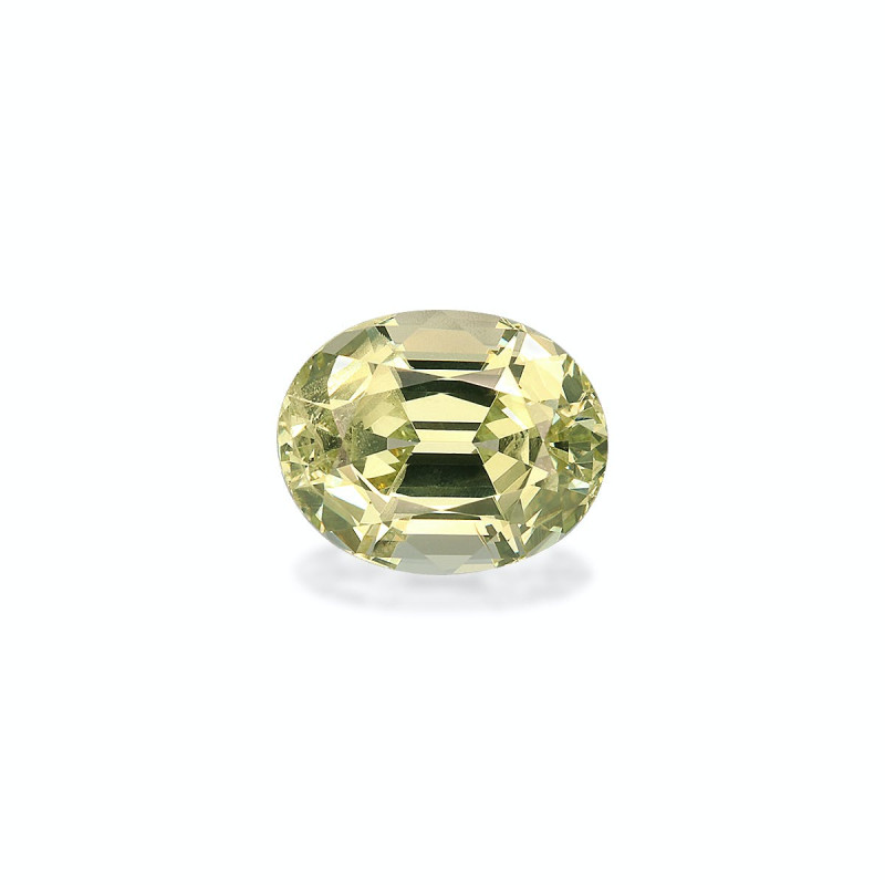 الجارنيت الأخضر الحجم بيضاوي Daffodil Yellow 3.92 