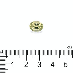 Ovale Grandite van Daffodil Yellow 3.92 karaat
