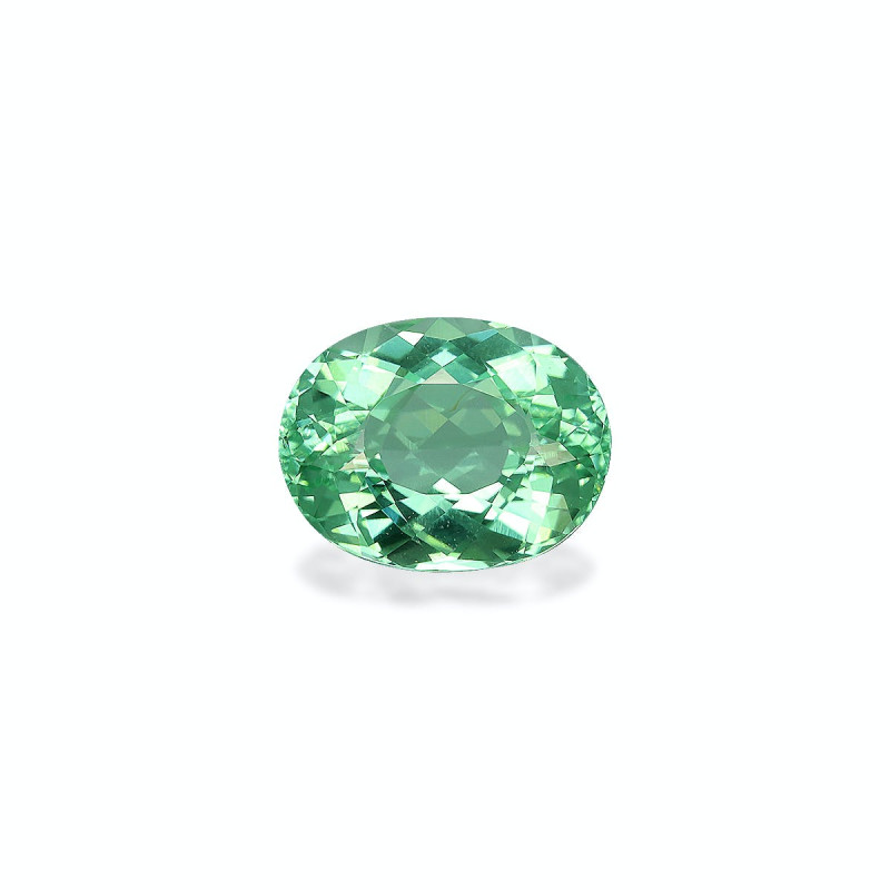 OVAL-cut Paraiba Tourmaline Green 3.77 carats