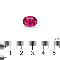 Ovale geslepen Rubelliet Roze 5,56 karaat