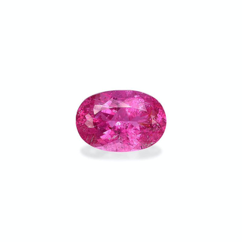 Rubellite taille OVALE Bubblegum Pink 6.78 carats