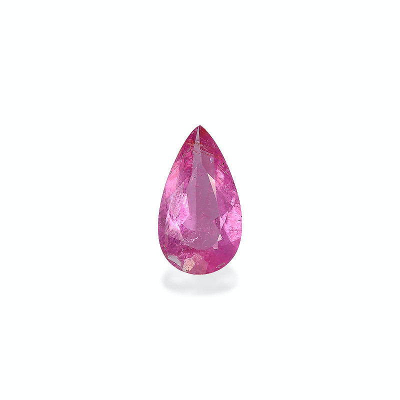 红碧榴石 taille 梨子 泡泡糖粉红色 3.05 carats