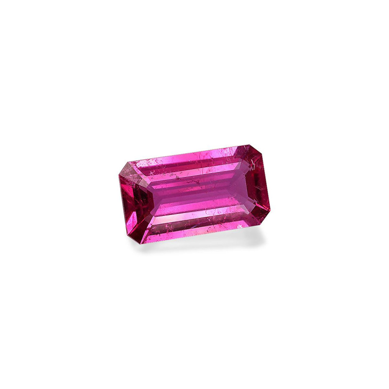RECTANGULAR-cut Rubellite Tourmaline Fuscia Pink carats