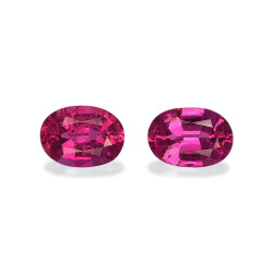 Rubellite taille OVALE 粉色...