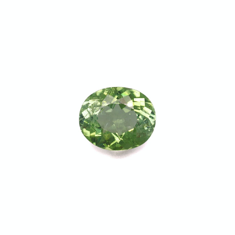 OVAL-cut Paraiba Tourmaline Pistachio Green 3.57 carats