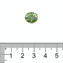Ovale geslepen Pistache Groene Paraiba Toermalijn van 3,57 karaat