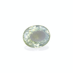 Tourmaline Paraiba taille OVALE Vert P&acirc;le 7.67 carats