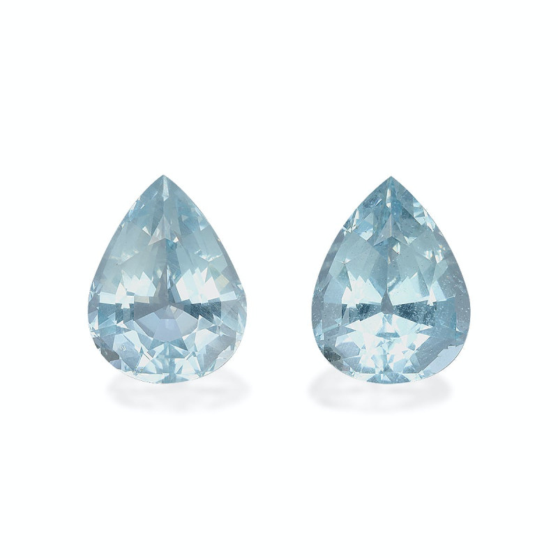 海蓝宝 taille 梨子 蔚蓝色的婴儿 20.40 carats