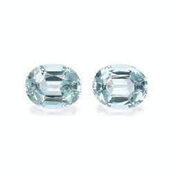 OVAL-cut Aquamarine Baby...