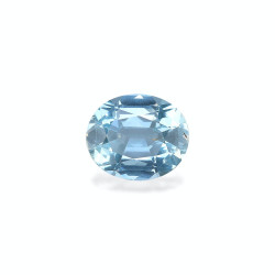 Aquamarin lengte OVAL Blau...