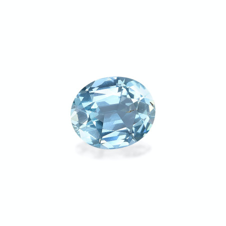 Aigue-Marine taille OVALE Bleu 3.76 carats