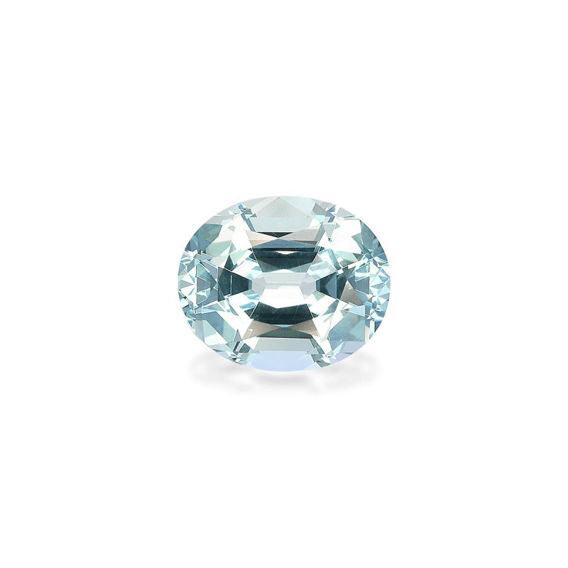 OVAL-cut Aquamarine Sky Blue 4.73 carats