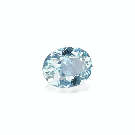 Aigue-Marine taille OVALE Baby Blue 2.17 carats