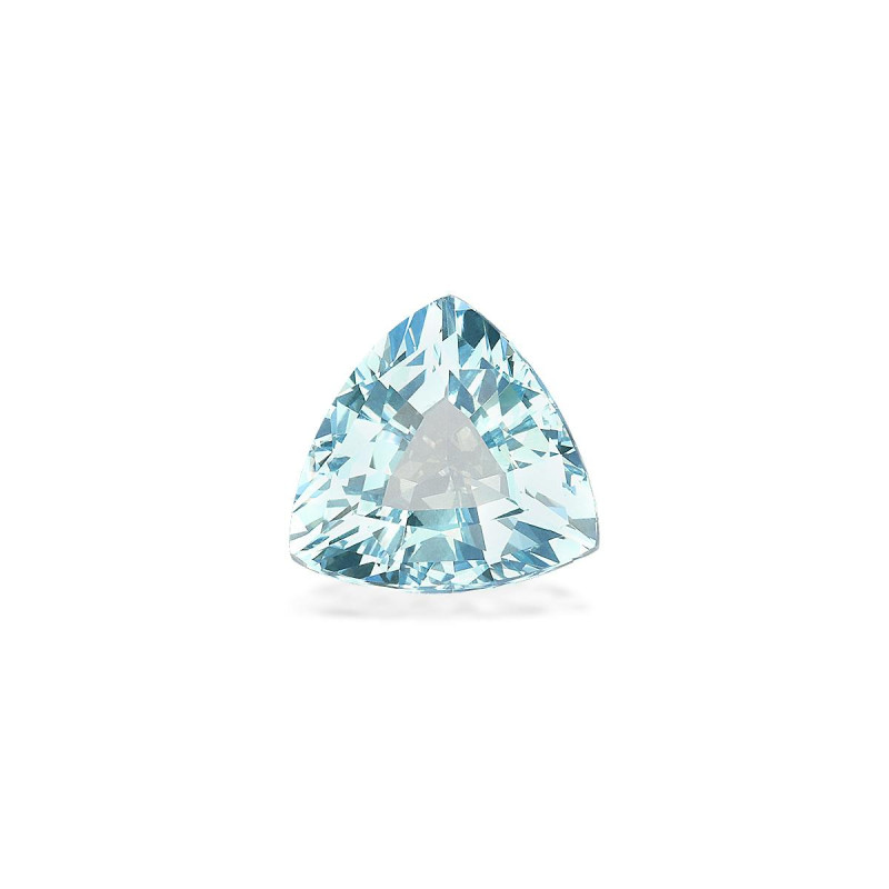 Trilliant-cut Aquamarine Baby Blue 2.71 carats