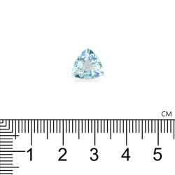 Trilliant geslepen Baby Blauwe Aquamarijn van 2,71 karaat