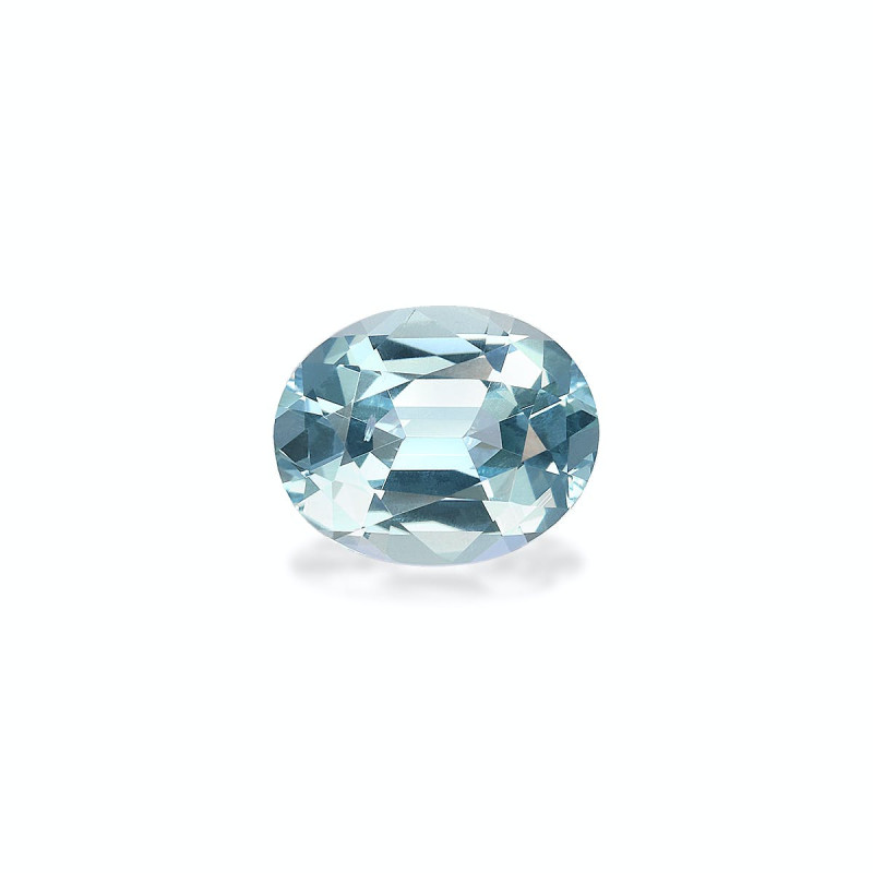 Aquamarin lengte OVAL Baby blau 2.36 karaten