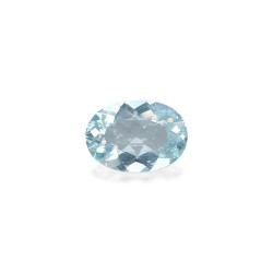 OVAL-cut Aquamarine Sky...