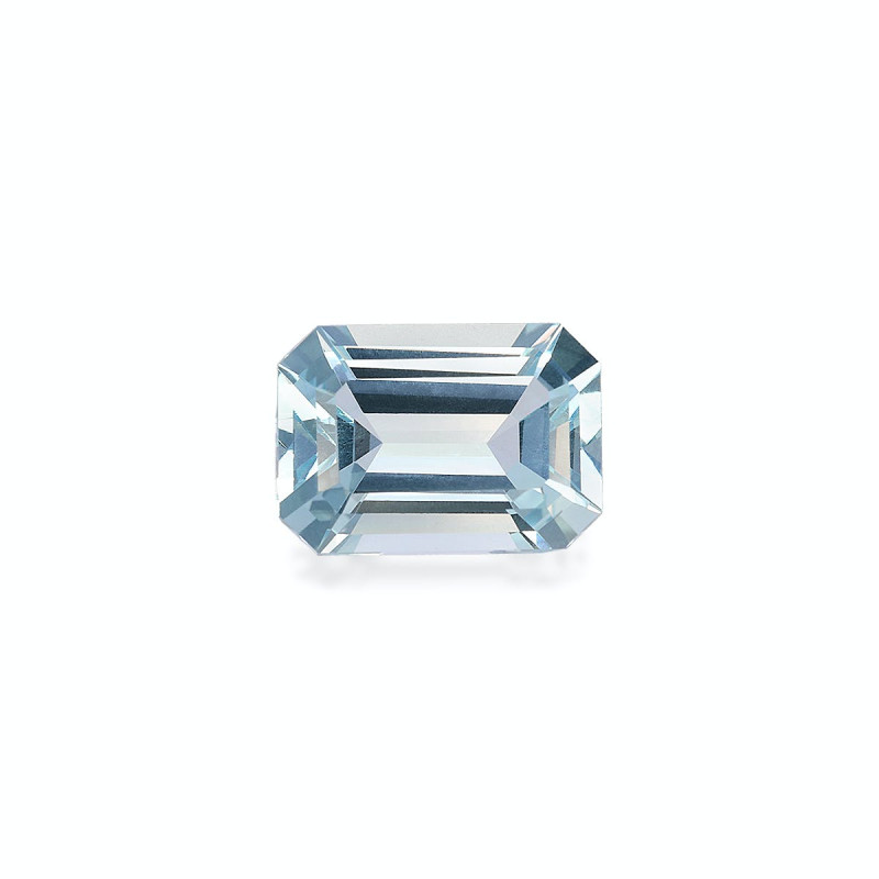 Aquamarin lengte RECHTECKIG Himmelblau 3.80 karaten