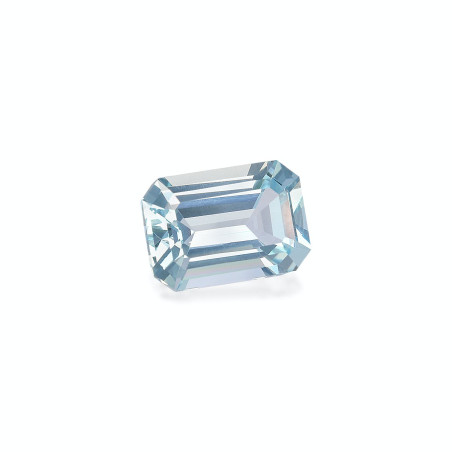 Aigue-Marine taille RECTANGULARE Bleu Ciel 3.80 carats