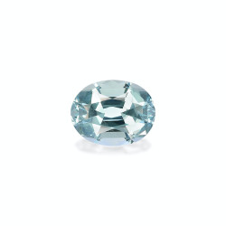 OVAL-cut Aquamarine Sky...