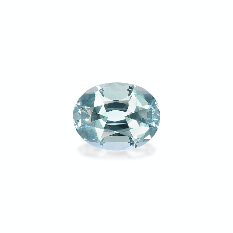 Aquamarin lengte OVAL Himmelblau 3.42 karaten