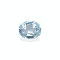 天蓝色椭圆形海蓝宝石3.99克拉