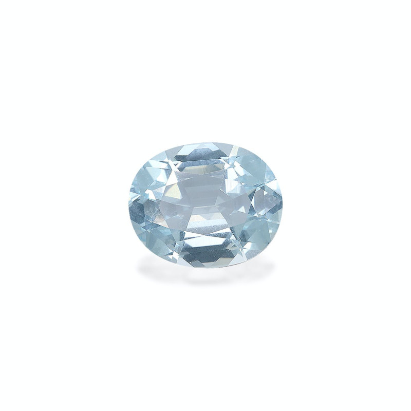 Aguamarina taille OVALE Bleu Ciel 3.99 carats